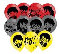 6 ballons latex harry potter dessin 27.5cm coloré - amscan 9905196 Multicolore G