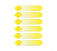 6 Bandes Silicone Raquette Tennis Équilibre Stabilité | Silicone souple, adhérence sécurisée, améliore stabilité swing, contrôle pour précis, fit universel(Yellow)
