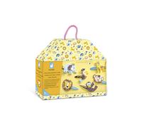 6 barrettes à créer animaux exotiques jaune TU