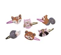 6 barrettes à créer Pretty forest Janod