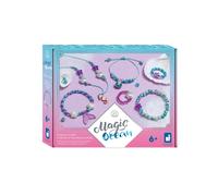 Janod - 6 Bijoux à Créer - Thème Sirènes - Les Ateliers Bijoux - Kit Loisir Créatif Enfant - Apprentissage Motricité Fine et Concentration - Dès 6 Ans - J09126