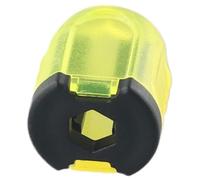 6. Bit (un quartier) Magnétiseur 35mm Support avec Forets pour Plastique Acier Magnétique Rouge Tournevis Intégré Alliage Plus Outil Démagnétiseur - (ROUGE)