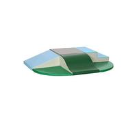 6 blocs de construction en mousse XL - modules de motricité - jouets éducatifs - certifiés normes EN71-1-2-3 - mousse EPE revêtement PU multicolore