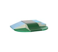 HOMCOM 6 blocs de construction en mousse XXL jouets éducatifs parcours motricité enfant certifiés normes EN71-1-2-3 obstacle mousse EPE