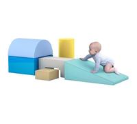 6 blocs de construction en mousse XXL - AIYAPLAY - jeux éducatif - module motricité - certifiés normes EN71-1-2-3 - mousse PU 20D