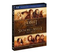 6 Blu-ray LO HOBBIT TRILOGIE + LE SEIGNEUR DES ANNEAUX TRILOGIE 6 films série...