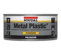 6 boîtes métalliques 2 kg metal plastique gris - SOUDAL - 103421