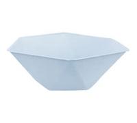 6 bols bio hexagonal 15.8x13.7cm bleu pastel - générique 9918266 Bleu G