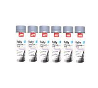 6 bombe appret aérosol garnissant, couvrant, gris clair, 500ml