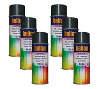 6 Bombes De Peinture Belton Spectral Ral7016 Gris Anthracite
