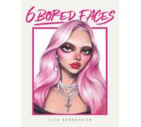 6 Bored Faces - Pretty, Unbothered & Ready to Color: Six minimal, expressive faces to color, style, and make your own.