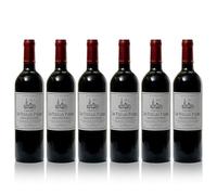 6 bouteilles Château les Vieilles Pierres 2015 AOC Lussac Saint Émilion 75cl