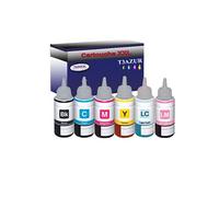 6 bouteilles d'encre compatibles pour Epson EcoTank ET L805, L810, L850 remplace Epson T6731 T6732 T6733 T6734 T6735 T6736 -