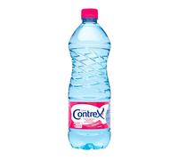 Contrex Eau minérale naturelle - Eau plate - Lot 6 bouteilles 1 L