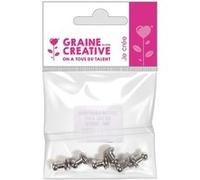 6 boutons de col à vis pour cuir Multicolore G