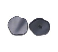 6 boutons irréguliers plaqués or pour coupe-vent, pardessus, couture, bricolage,Un Noir,30 mm