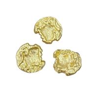 6 boutons métalliques texturés irréguliers de 18 mm/23 mm (couleur 2, 6 pièces de 18 mm)