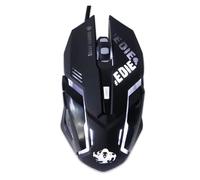 6 Boutons Respiration LED Souris de Jeu rétro-éclairé D.VA Reaper Souris d'ordinateur Filaire Compatible Pc Gamer Souris Souris de Jeu Gamer(Black)