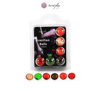 6 Brazilian Balls parfums variés - SECRET P