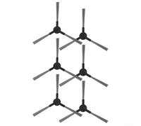 6 brosses latérales de rechange pour Liectroux X6 et Puron PR12 PRO, conçues pour une performance de nettoyage optimale dans les aspirateurs robots
