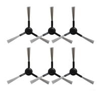 6 brosses latérales de rechange pour robot aspirateur SL200 modèle SLA004 par For Coredy, conçues pour améliorer l'efficacité de collecte de poussière