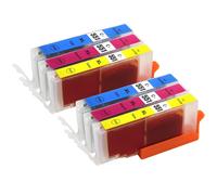 6 C/M/Y Cartouches d'encre pour Canon PIXMA iP7250 MG5550 MG6600 MX920 iX6850