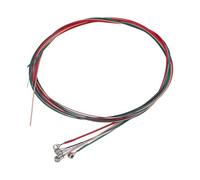 6 Câbles De Guitare En Acier, Corde Colorée Pour Guitare Classique Acoustique, Lot De 6 - Bonne Tension, Résistance À L'abrasion, Adaptée Aux Débutants Et Professionnels