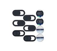 : 6 caches pour webcam d'ordinateur portable autoadhésifs - Plastique