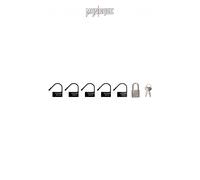 6 Cadenas noirs pour Cage de chasteté - MANCAGE