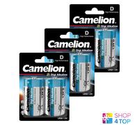 6 Camelion D Digi Piles Alcalines Lr20 Am1 Mn1300 E95 1.5V 2Bl NEU