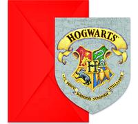 6 cartes d'invitation Harry Potter