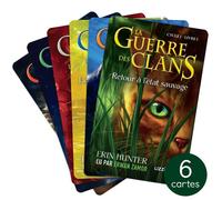 6 cartes pour conteuse d'histoire Yoto La Guerre des clans Cycle 1