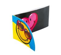 6 Cartons Dinvitation Smiley World Taille Unique Multicolore