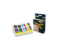 - 6 Cartouches compatible pour EPSON T2621 XL T26XL Noir (x2) + Cyan + Magenta + Jaune + Photo Noir (Ours) pour Epson Expression Premium XP