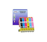 6 Cartouches Compatibles pour Epson T2431/ T2432/ T2433/ T2434/ T2435/ T2436 - T3AZUR