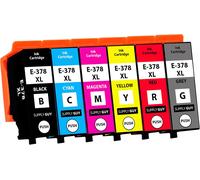 6 Cartouches d'encre Compatible avec Epson 378XL 478XL Multipack pour Expression Photo HD XP15000