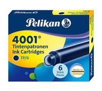 Pelikan 301176 Cartouche d'encre 4001 TP/6 bleu royal 6 pcs.