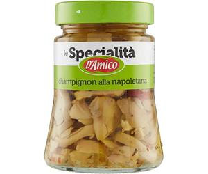 6 champignons d'Amico Funghi Champignon alla Napoletana Champignons Napolitain 280 g