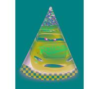 6 Chapeaux De Fête Cars 3 Taille Unique Multicolore