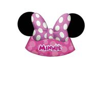 6 Chapeaux de fête Minnie Bow-Tique Rose