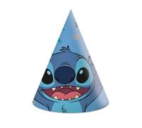 Procos Chapeaux de fête Stitch – Lot de 6 en papier FSC