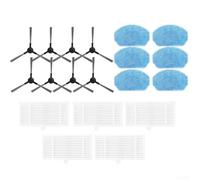 6 Chiffons Lavables pour Robot pour midea K40 VCR04W 6 Chiffons | 19 totales, compatibilitÃ© parfaite K40/VCR04W, maintien aspiration optimale, matÃ©riaux premium