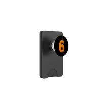 6 Chiffres Six Sept Citrouille Automne Halloween Amusant Assorti PopSockets PopWallet pour MagSafe