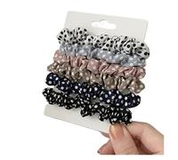 6 chouchous en satin for femme - Plus doux que les soie for cheveux | Chouchous pour Cheveux Droits, Bouclés, Crépus(Color02)