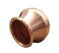 6 Cm * 6.5 Cm Rouge-cuivre-feu Tasses Thérapie Corps Ventouses Ensemble De Massage Acupuncture Médical Vide Soulagement Du Stress Ménage Boîtes De Cuivre-1 pcs