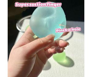 6 cm Jouet à presser moelleux et malté, balle anti-stress faite main, une pression une empreinte, toucher velouté doux, convient aux adolescents et adultes, excellent cadeau pour les fêtes, anniversai