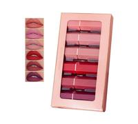 6 Colors Matte Lipsticks Set, Waterproof Lip Makeup Kit Makeup Gift Sets, Lasting Beauty Lips, Velvet Lipstick Lip Gloss Professional Lipstick, Gifts For Woman