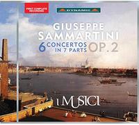 Giuseppe Sammartini – 6 Concertos en Sept Parts Op 2 – Dynamic
