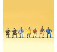 6 conducteurs pour train, tram ou bus N-1/160-PREISER 79152