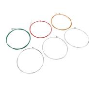 6 cordes de guitare électrique en acier plaqué, toucher constant, sonorité brillante et colorée ACCESSOIRES FABRICATION MAISON
